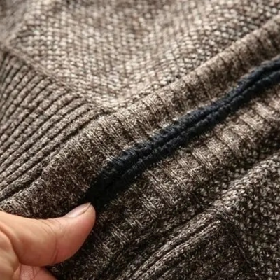 Okada | フリース裏地ニットジャケット