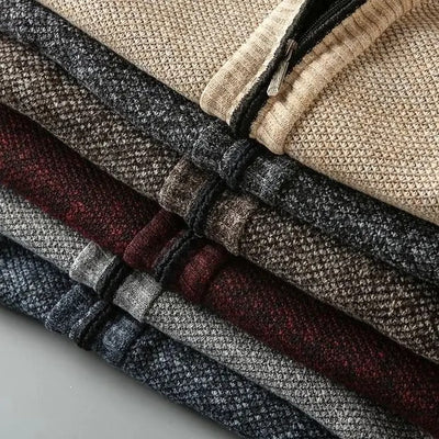 Okada | フリース裏地ニットジャケット